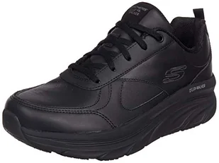 Skechers D'lux Walker Timeless Path, trampki damskie, Czarna skóra Trim, 38.5 EU - Trampki damskie - miniaturka - grafika 1