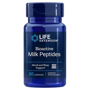 Life Extension Bioactive Milk Peptides - Bioaktywne Peptydy Mleczne 150 mg (30 kaps.) - Suplementy naturalne - miniaturka - grafika 1