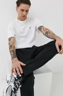 Koszulki męskie - Volcom t-shirt bawełniany kolor biały gładki - miniaturka - grafika 1