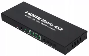 Matrix Switch Splitter Matryca Hdmi 4X2 Ultrahd 4K - Kable - miniaturka - grafika 1