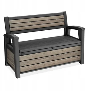 Uzglabasanas sols Deco Garden Bench 227L Ashwood pelnu peleks 7290112641977 - Skrzynie ogrodowe - miniaturka - grafika 1