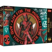 Puzzle - Trefl, puzzle premium plus, Deadpool, 1000 elementów - miniaturka - grafika 1