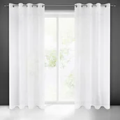 Firany - Eurofirany Firana Lila 140x250 Biała ex-fir-lila-b-140x250-przel - miniaturka - grafika 1