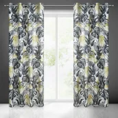 Zasłony - Zasłona 140 x 250 Dekoracyjna Blackout Nelly B+Gra - miniaturka - grafika 1