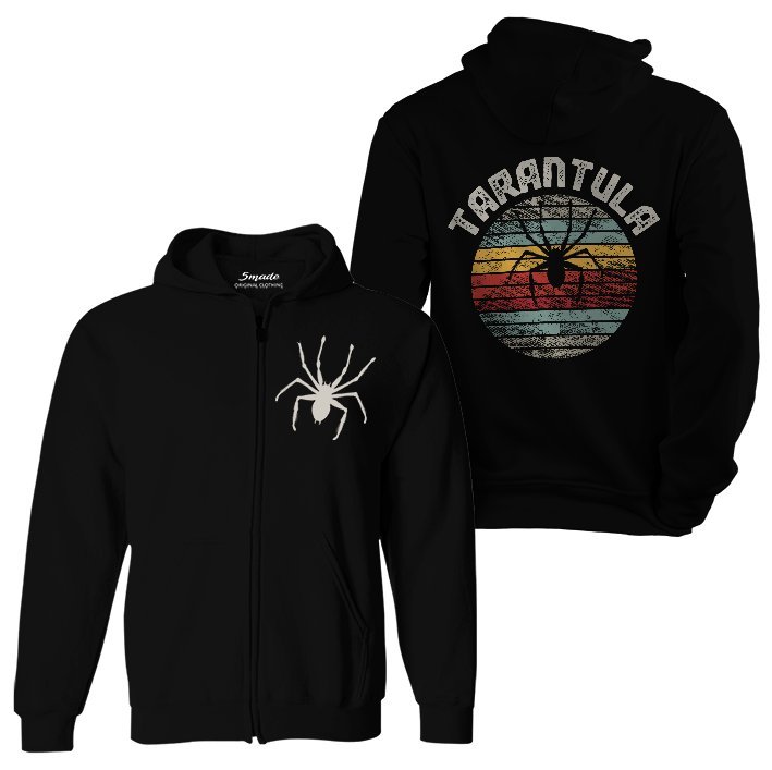 Bluza dziecięca rozpinana z kapturem pająk Tarantula 140 5made