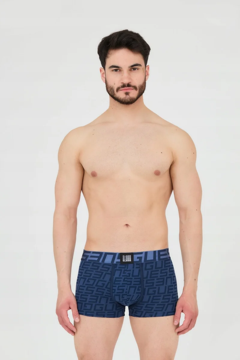GUESS Bokserki 3-pack: 2 x granatowy 1x biały M