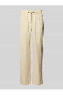 Spodnie lniane o kroju regular fit z tunelem model BAY - Blend - Spodnie męskie - miniaturka - grafika 1