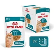 Mokra karma dla kotów - ROYAL CANIN Ageing 11+ Chunks in gravy - mokra karma dla kota - 12x85g - miniaturka - grafika 1