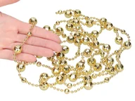 Oświetlenie świąteczne - GIRLANDA ŚWIĄTECZNA ŁAŃCUCH NA CHOINKĘ 2,7mPEREŁKI - miniaturka - grafika 1