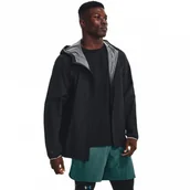 Kurtki męskie - Męska kurtka treningowa Under Armour UA STRMPRF CLDSTRKE STR JKT - czarna - miniaturka - grafika 1