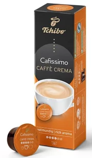 Tchibo Kapsułki Cafissimo Caff Crema Rich Aroma 10 sztuk 8034-uniw - Kawa w kapsułkach i saszetkach - miniaturka - grafika 1