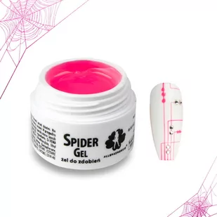 Spider Gel Żel Do Zdobień Neon Pink Różowy 3GR - Żele do paznokci - miniaturka - grafika 1