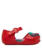 Buty dla chłopców - Melissa Baleriny Mini Melissa Furadinha Bb M 35980 Czerwony - miniaturka - grafika 1
