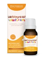 Witaminy i minerały - Doctor Life Laktoferyna bLF Infants + Kids 100mg suplement diety w kroplach 10ml - miniaturka - grafika 1