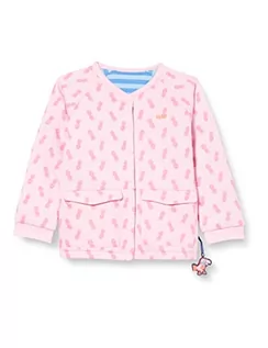 Kurtki i płaszcze dla dziewczynek - Sigikid Dziewczęca dwustronna kurtka, różowy/niebieski w paski/Miami, 62 cm - grafika 1