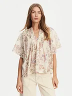 Bluzki damskie - TWINSET Bluzka 251TT2156 Kolorowy Relaxed Fit - miniaturka - grafika 1