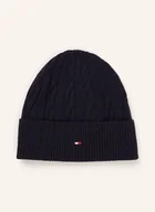 Czapki damskie - Tommy Hilfiger Czapka blau - miniaturka - grafika 1