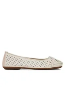 Baleriny - Rieker Baleriny CEO-41430-60 Beżowy - miniaturka - grafika 1