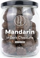 Owoce świeże i suszone - BrainMax Pure Mandarin in Dark Chocolate, liofilizowane mandarynki w ciemnej czekoladzie, 215 g - miniaturka - grafika 1