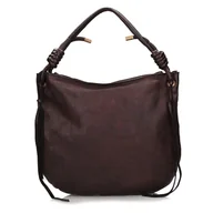 Torebki damskie - Torebka worek z frędzlami Toscanio F142 - miniaturka - grafika 1