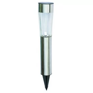Lampa solarna ogrodowa 80055 srebrna - Lampy ogrodowe - miniaturka - grafika 1