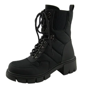 Botki damskie workery VINCEZA 16437 ocieplane - Botki damskie - miniaturka - grafika 1