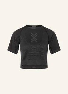 X-Bionic Krótki Top Xceed Run schwarz - Koszulki i topy damskie - miniaturka - grafika 1