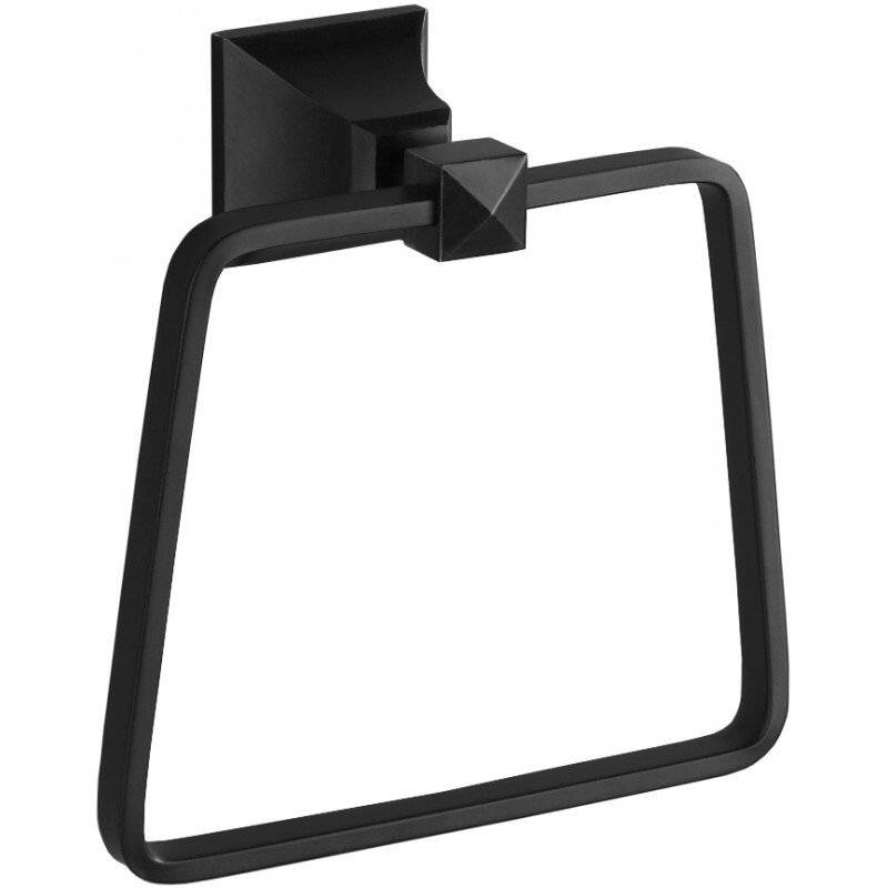 Mexen Dalia wieszak na ręcznik, czarny - 7017332-70