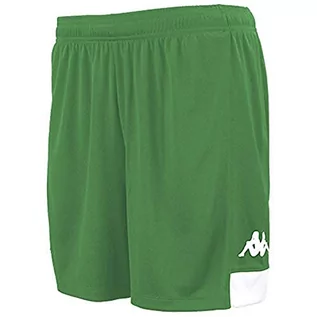 Spodnie sportowe męskie - Kappa paggo szorty, spodenki XXXL zielone/białe 304IPL0 - grafika 1