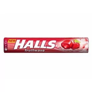 Halls FRUITWAVE STRAWBERRY 45G - Cukierki - miniaturka - grafika 1