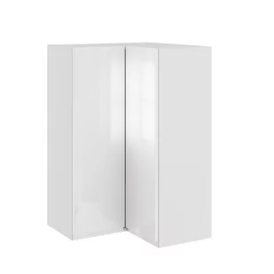 Rimini Szafka Wisząca Wysoka Narożna Lewa Gnw-H92 Biały Połysk - Meble kuchenne - miniaturka - grafika 1