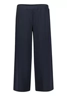 Spodnie damskie - Betty Barclay Damskie spodnie materiałowe jednokolorowe, niebieski, 38 - miniaturka - grafika 1