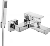Zestawy baterii łazienkowych - Mexen Cetus R77 bateria wannowa z zestawem prysznicowym, chrom - 74433R77-00 - miniaturka - grafika 1
