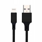Kable USB - Wzmocniony Kabel Usb Lightning Iphone Nylon 2,4A - miniaturka - grafika 1