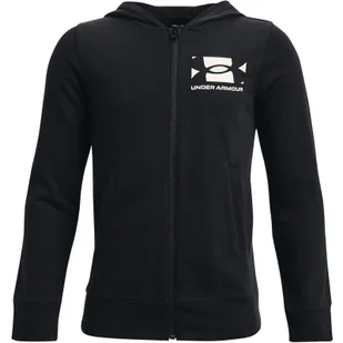Bluza z kapturem Under Armour Rival Terry Fz, Dzieci - Odzież sportowa dziecięca - miniaturka - grafika 1