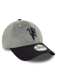 New Era Czapka z daszkiem Microcord 3930 Man U 60432036 Szary - Czapki męskie - miniaturka - grafika 1