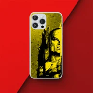 Etui i futerały do telefonów - Etui Thor 001 Marvel Nadruk pełny Żółty Producent: Xiaomi, Model: 12 / 12X - miniaturka - grafika 1