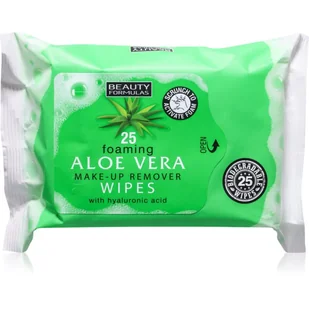 Beauty Formulas Aloe Vera 30 szt. chusteczki Uk - Chusteczki do demakijażu - miniaturka - grafika 1