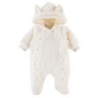 Kombinezony dla dzieci - Kombinezon przejściowy Mellow Luna ecru r. 68 - miniaturka - grafika 1