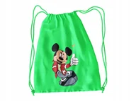 Torby szkolne - WOREK DO SZKOŁY WF/BUTY MYSZKA MIKI + IMIĘ - miniaturka - grafika 1