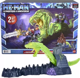 HE-MAN ZESTAW ATAKUJĄCY WĄŻ CHAOS SNAKE ATTACK - Figurki dla dzieci - miniaturka - grafika 1