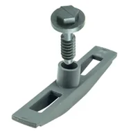 Rynny i akcesoria - Zestaw mocujący kraty stalowej system 1000 x 98 x 148 cm MAXPOL - miniaturka - grafika 1