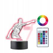 Lampy stojące - Lampka Nocna 3D LED Wojciech Szczęsny Mundial - miniaturka - grafika 1