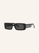 Okulary przeciwsłoneczne - Dolce & Gabbana Okulary Przeciwsłoneczne dg6187 schwarz - DOLCE & GABBANA - miniaturka - grafika 1