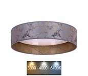 Lampy sufitowe - Brilagi - LED Plafon VELVET LED/12W/230V śr. 30 cm 3000K/4000K/6400K - miniaturka - grafika 1