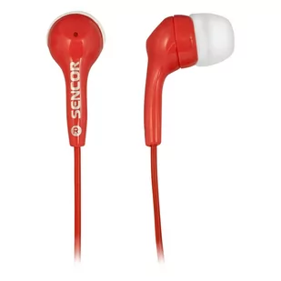 Sencor SEP 120 czerwone - Słuchawki - miniaturka - grafika 1