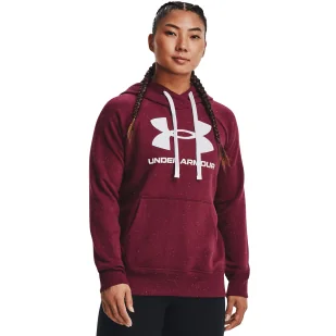 Bluza damska Under Armour Rival Fleece Logo Hoodie - Bluzy sportowe damskie - miniaturka - grafika 1