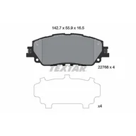 Klocki hamulcowe - Klocki hamulcowe - komplet TEXTAR 2276801 - miniaturka - grafika 1