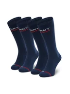 Skarpetki męskie - Tommy Jeans Zestaw 2 par wysokich skarpet unisex 701218957 Granatowy - miniaturka - grafika 1