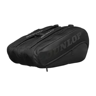 Torba tenisowa Dunlop Team 12 Rkt Thermo Black - Tenis ziemny - miniaturka - grafika 1